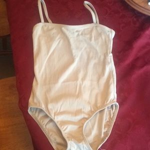Capezio Large (fits like a small) nude leotard